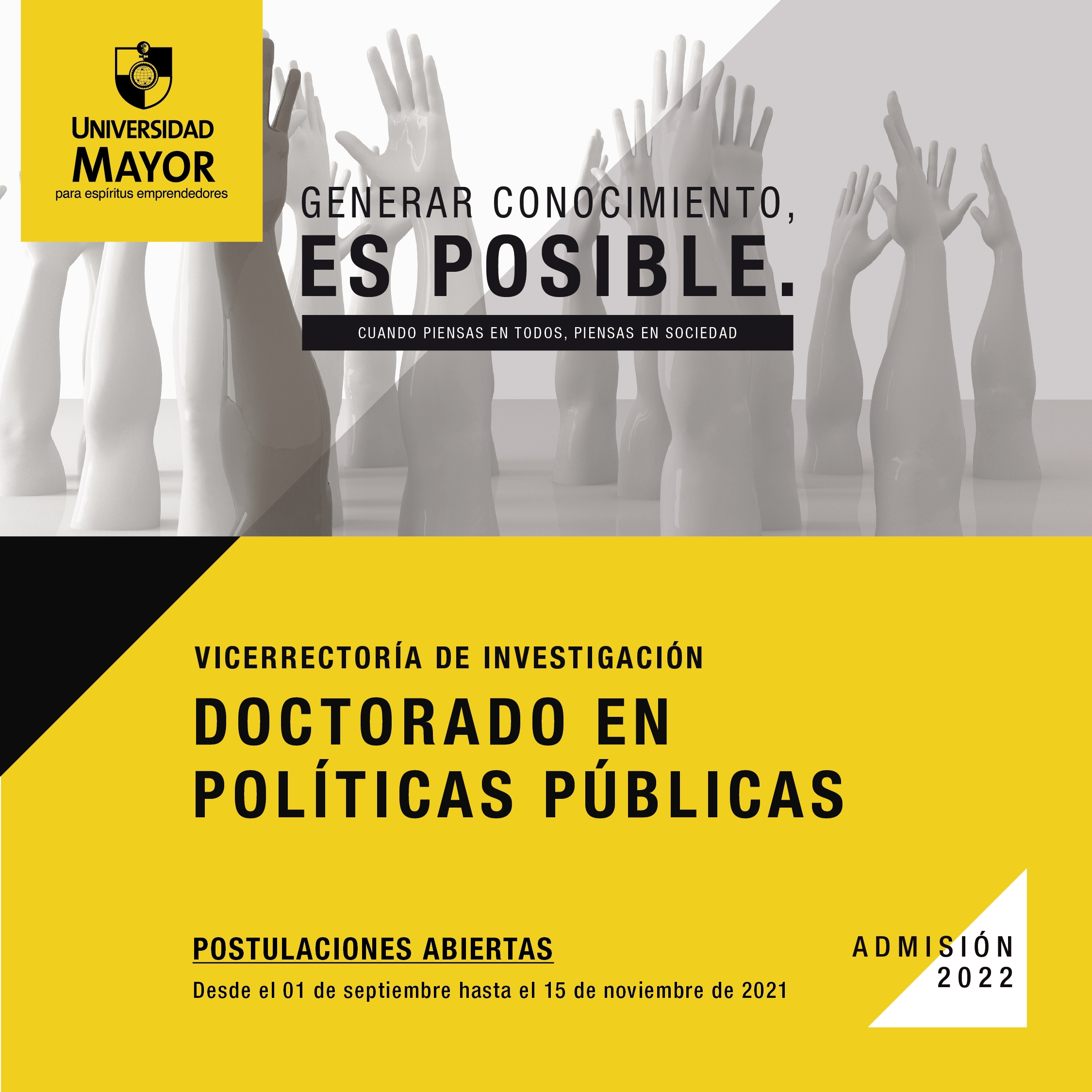 Banner Doctorado Políticas Públicas 2022